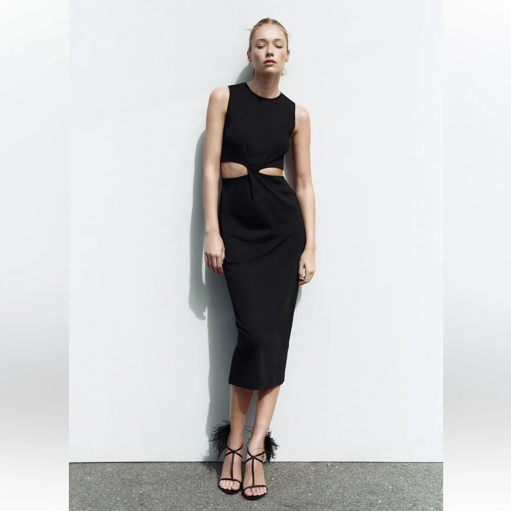 zara black formal dress The Zara dress black – Leyna Dresses